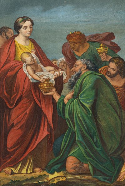 Klanění mudrců od Carlo Maratta or Maratti